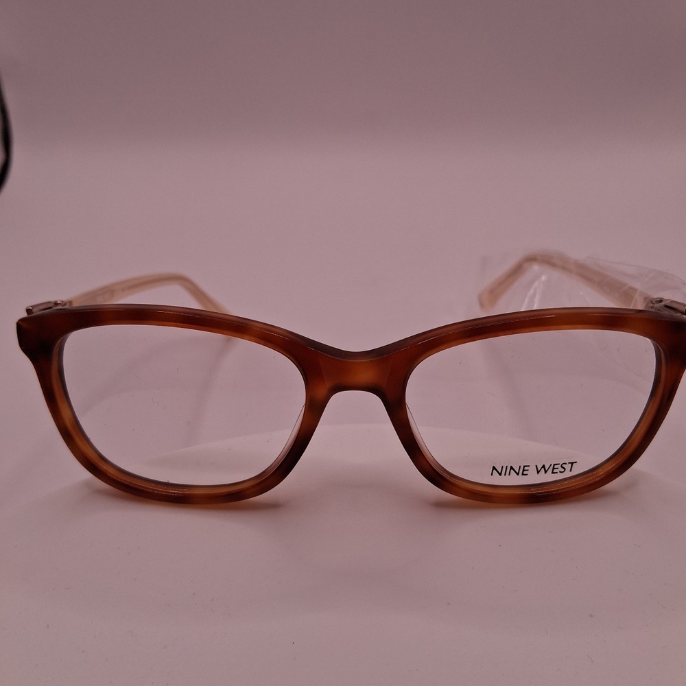 NEW NINE WEST NW5068 233 BROWN TORTOISE AUTHENTIC EYEGLASSES FRAMES 50-18